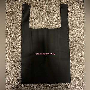 Alexander Wang holiday boba tea bag Black